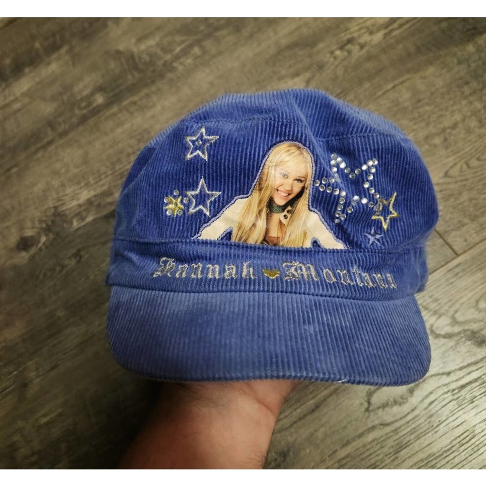 Vintage 2000s Y2K Disney Hannah Montana Girls Miley Cyrus Conductor Hat Cap